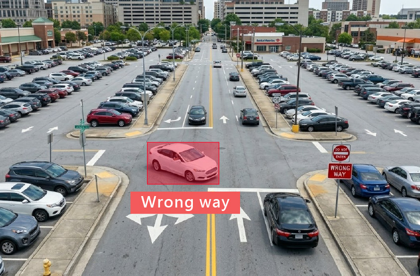 AI Abnormal Event Monitoring  Provides real-time detection and alerts for abnormal events such as unauthorized entry, wrong-way driving, restricted area parking, and suspicious prolonged stays.